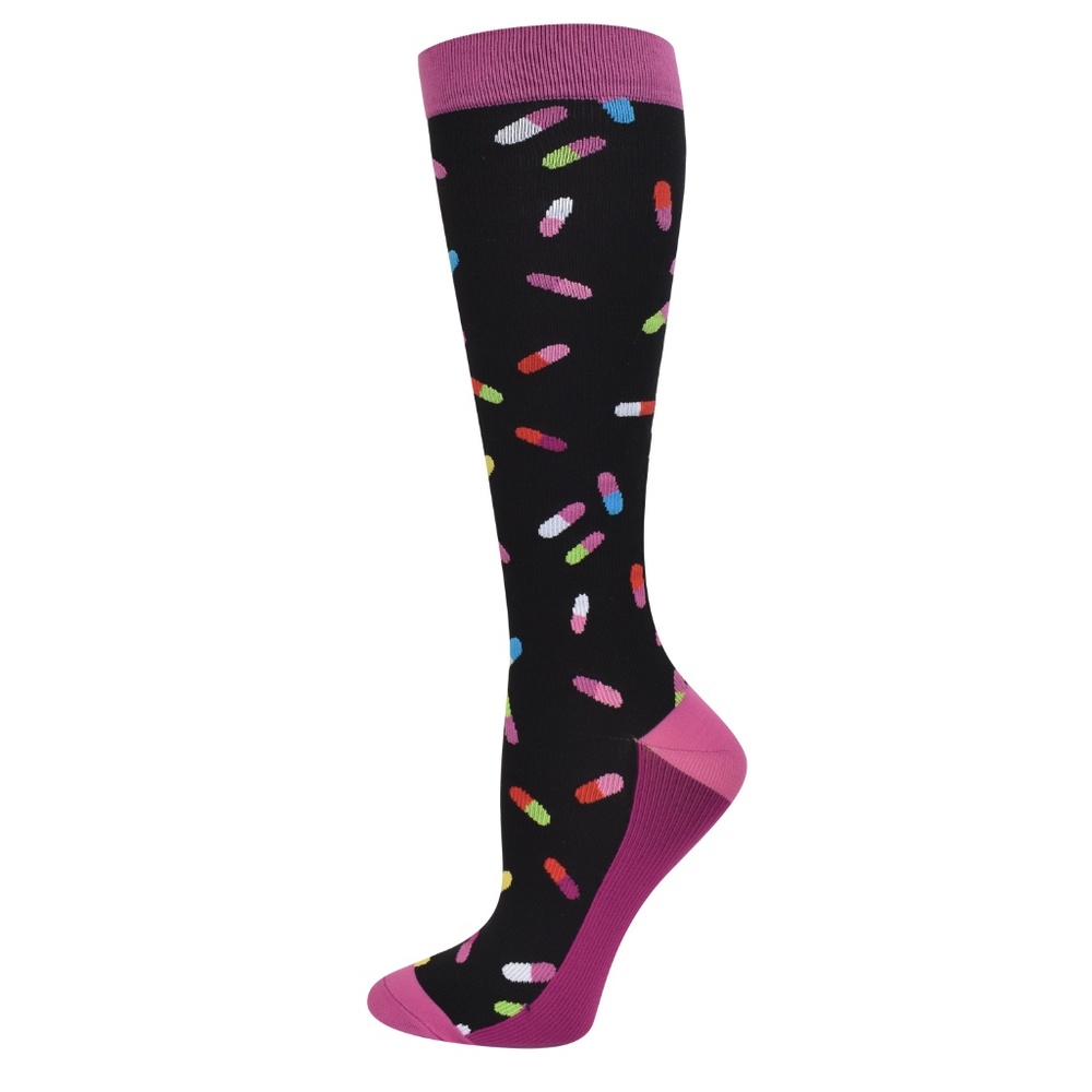 Nurse Medical Random Pills Compression Sock